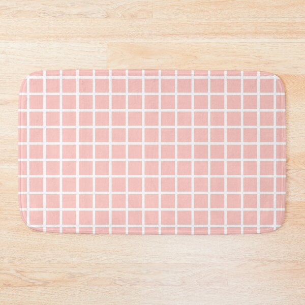 Item preview, Blush Pink Geometric Grid Pattern  designed and sold by newburyboutique.