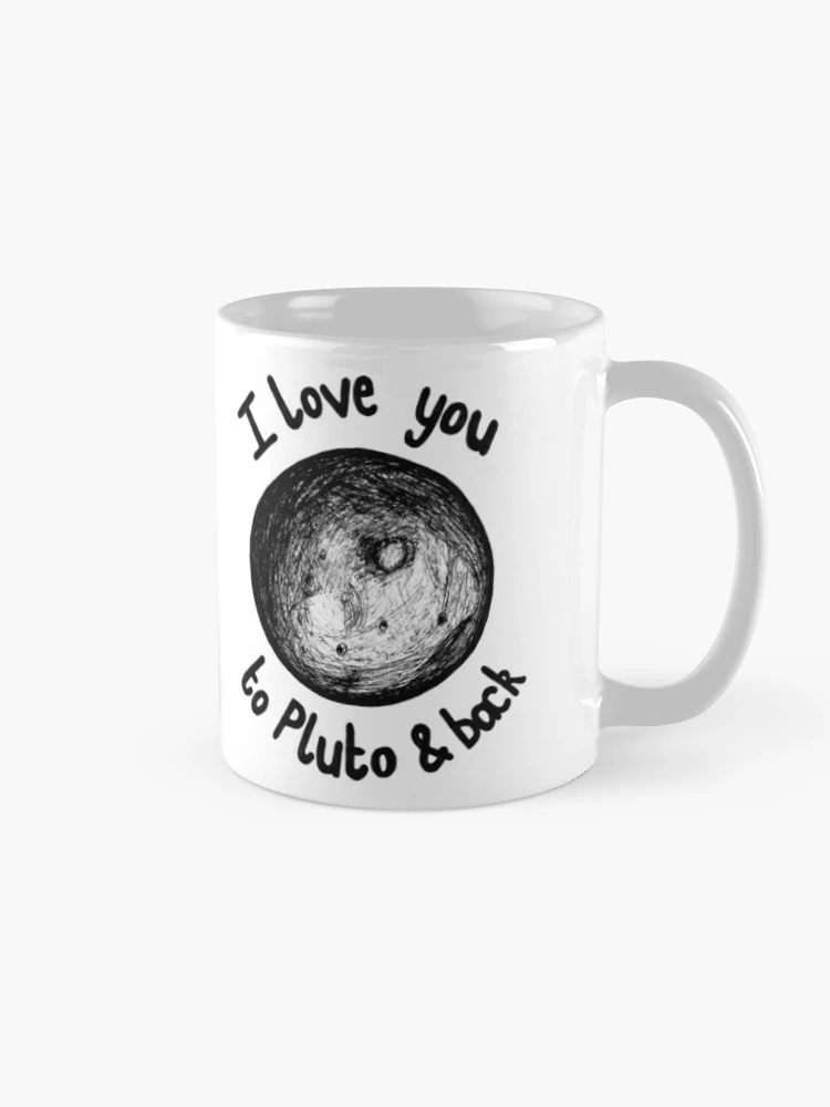 I love you to Pluto and back Throw Pillow for Sale by alienteacup
