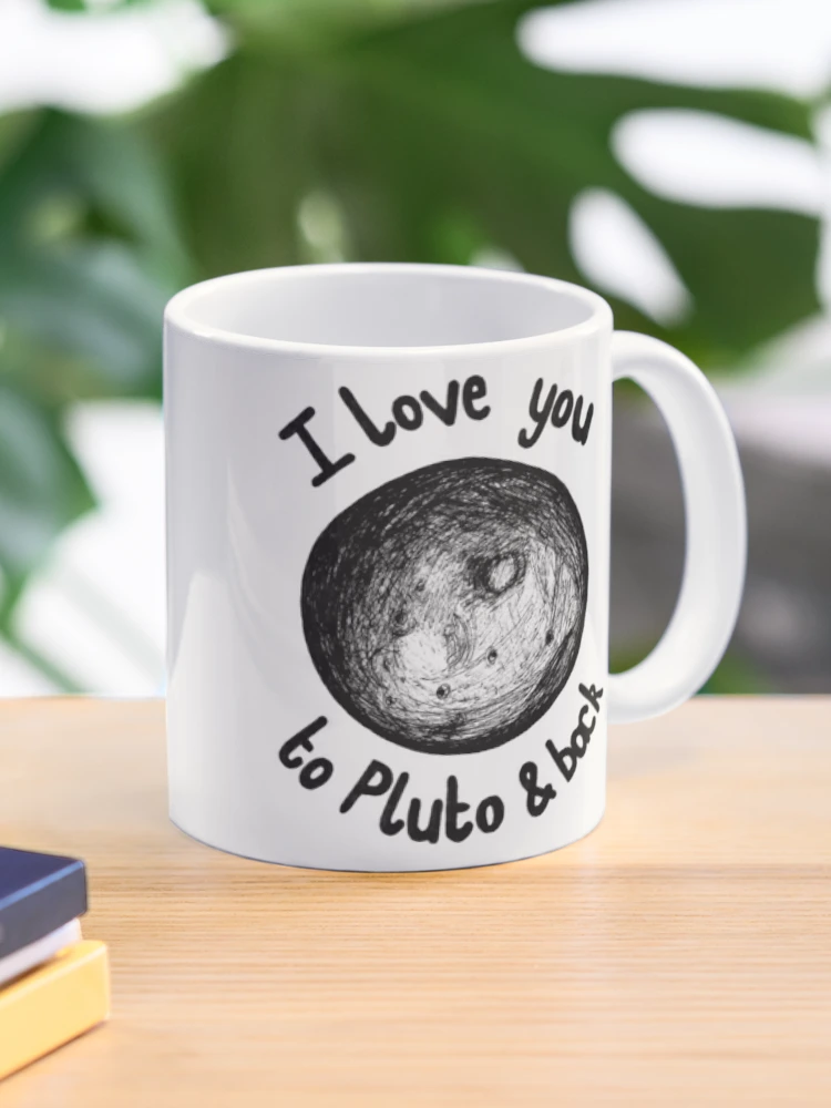 I love you to Pluto and back Throw Pillow for Sale by alienteacup