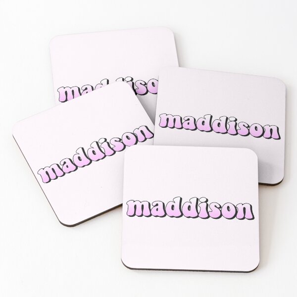 Item preview, aesthetic pastel pink gradient maddison name designed and sold by STAR10008.