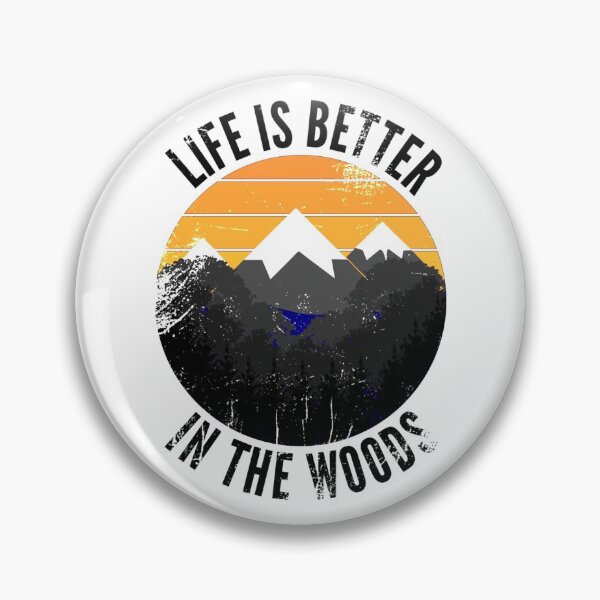 Item preview, Life Is Better In The Woods Vinatge designed and sold by DarkHumorstore.