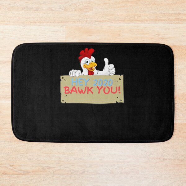 Item preview, Hey 2020, Bawk You! Funny Chicken 2020 Bad Year Thumbs Up Happy Chicken designed and sold by RKSDesigns.