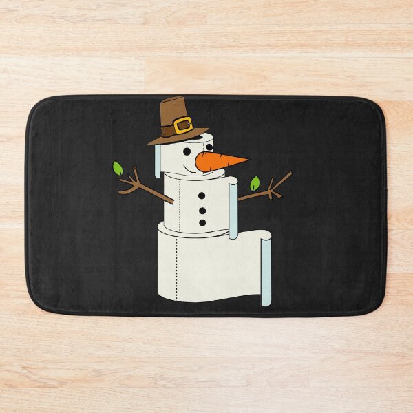 Item preview, Christmas Snowman Panic Buying Roll Toilet Paper Shortage designed and sold by deichmonster.