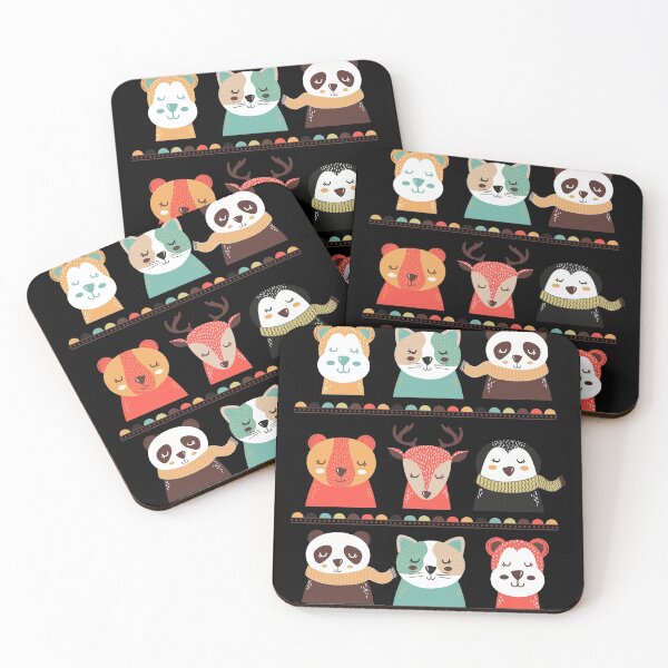 Item preview, Winter Animals Pattern designed and sold by joabaj.