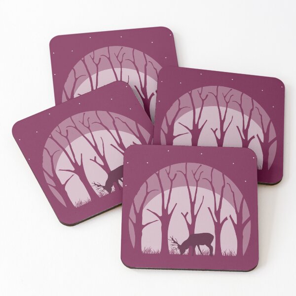 Item preview, Moonlight Shadow Woodland Deer designed and sold by sw-b.