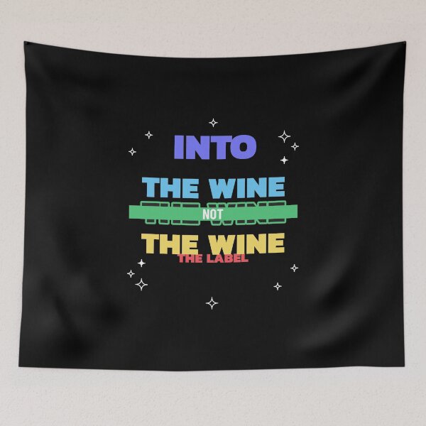 Item preview,  Camiseta clásica Into The Wine Not The Label Shirt Novedad Tee Camiseta designed and sold by Essoly.