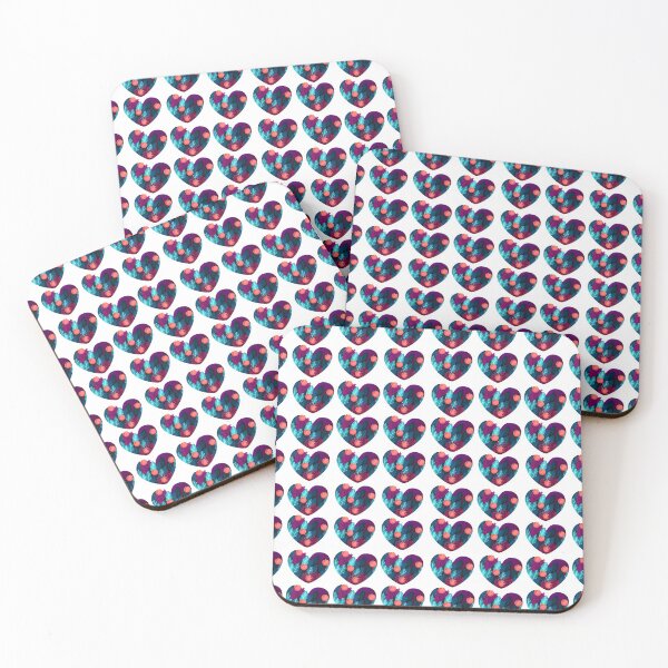 Item preview, Cute colourful love heart design designed and sold by Tbosi.