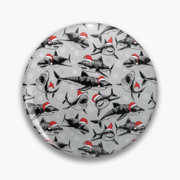 Item preview, Santa Sharks designed and sold by lindseyhickman.