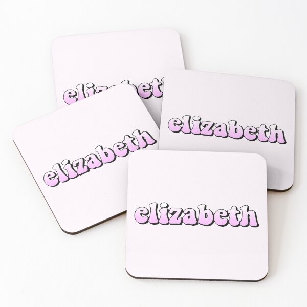 Item preview, aesthetic pastel pink gradient elizabeth name designed and sold by STAR10008.