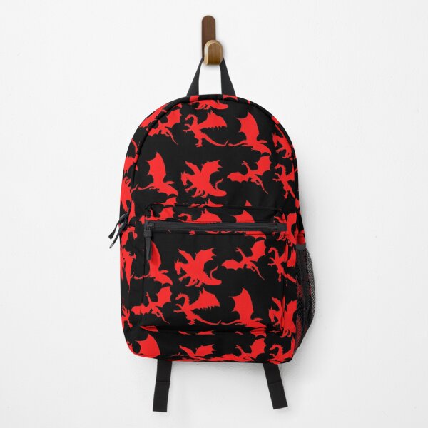 Item preview, Red Dragon Silhouette Pattern designed and sold by Kyle Morgan.
