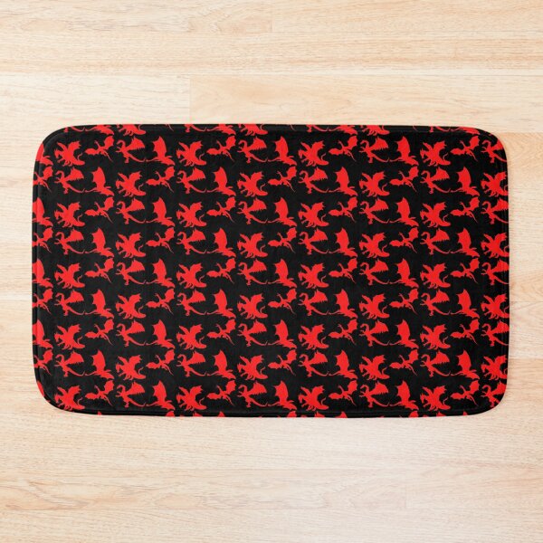 Item preview, Red Dragon Silhouette Pattern designed and sold by Kyle Morgan.