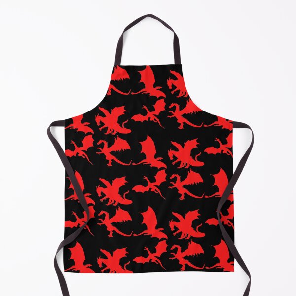 Item preview, Red Dragon Silhouette Pattern designed and sold by Kyle Morgan.