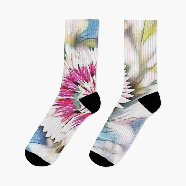 Item preview, Wild Flower Pattern Pink by tiny creaturehub Kim C designed and sold by kimcrunner.