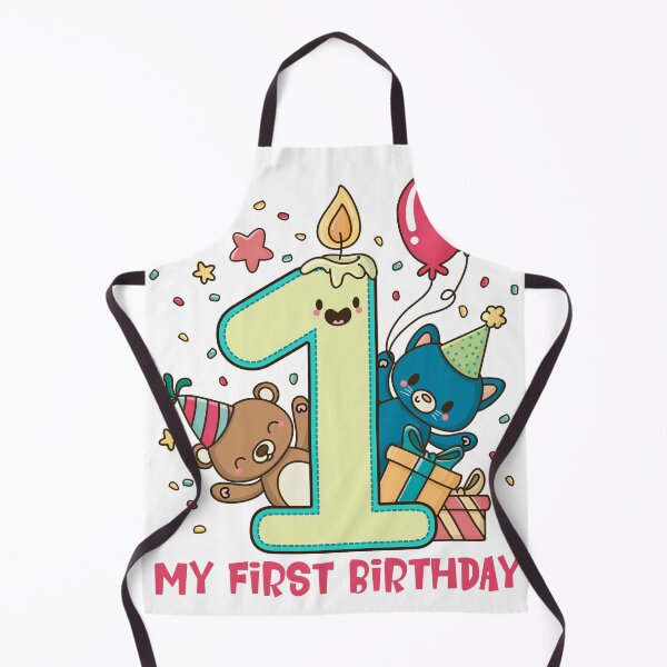 Item preview, Birthday baby - 1st birthday bear and cat designed and sold by Shirt-PJ.