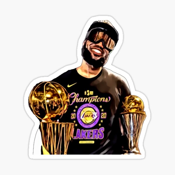 MVP de las Finales de Lebron James Pegatina