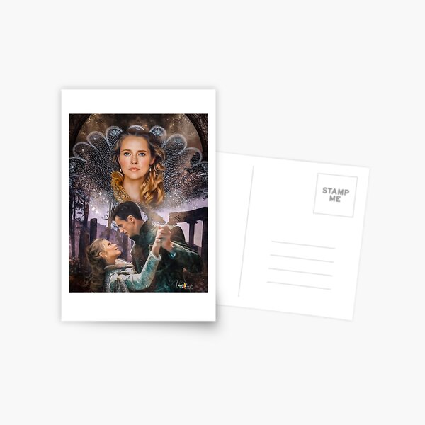 Diana und Matthew Postkarte