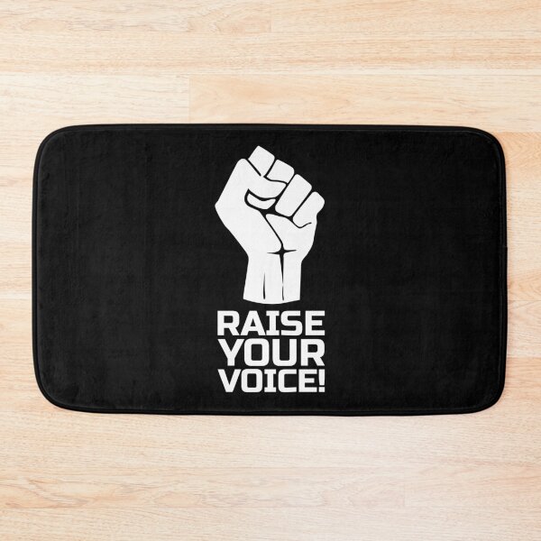 Item preview, Raise Your Voice 1 - in White designed and sold by pASob-dESIGN.