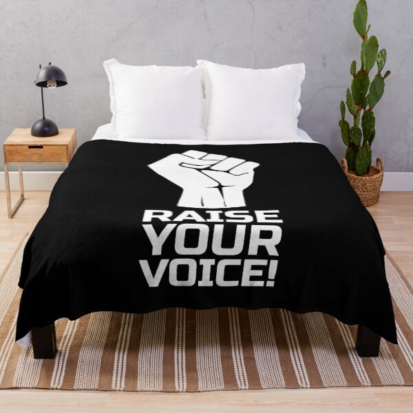 Item preview, Raise Your Voice 1 - in White designed and sold by pASob-dESIGN.