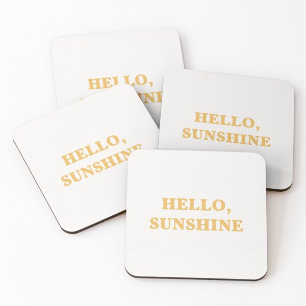Item preview, Hello Sunshine Quote designed and sold by PAPER MOON art & design.