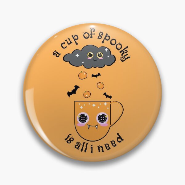 Item preview, Halloween - A Cup of Spooky Is All I Need designed and sold by buttonbaby.