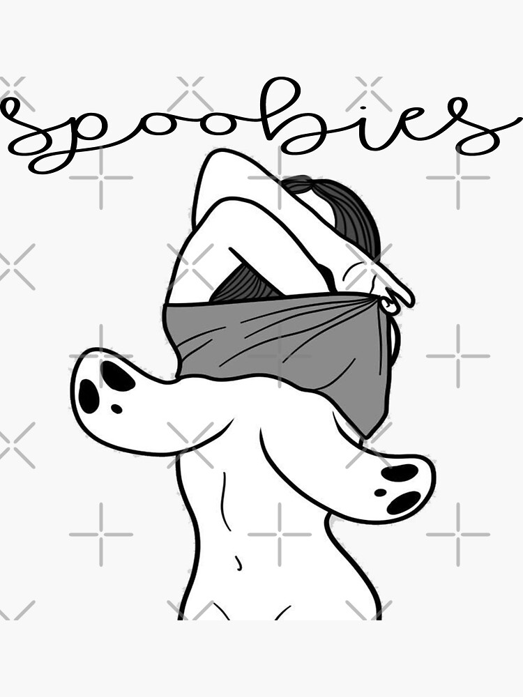 Ghost Boobs - Spoobies - Halloween Sexy | Sticker