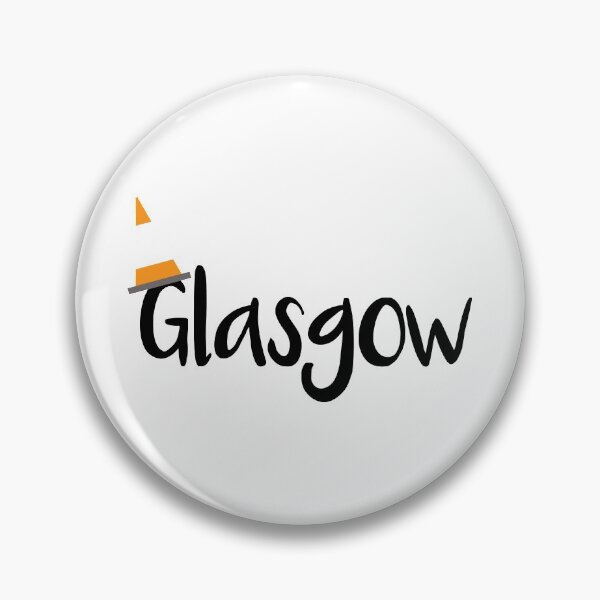 Item preview, Glasgow Orange Traffic Cone Design designed and sold by MacPean.