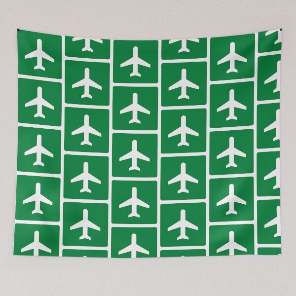 Item preview, Airport Green Sign designed and sold by jetmike.