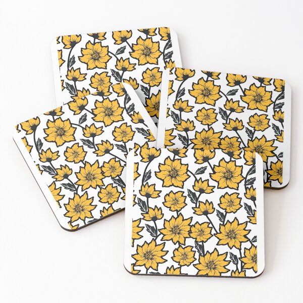 Item preview, Yellow Flowers Pattern designed and sold by joabaj.