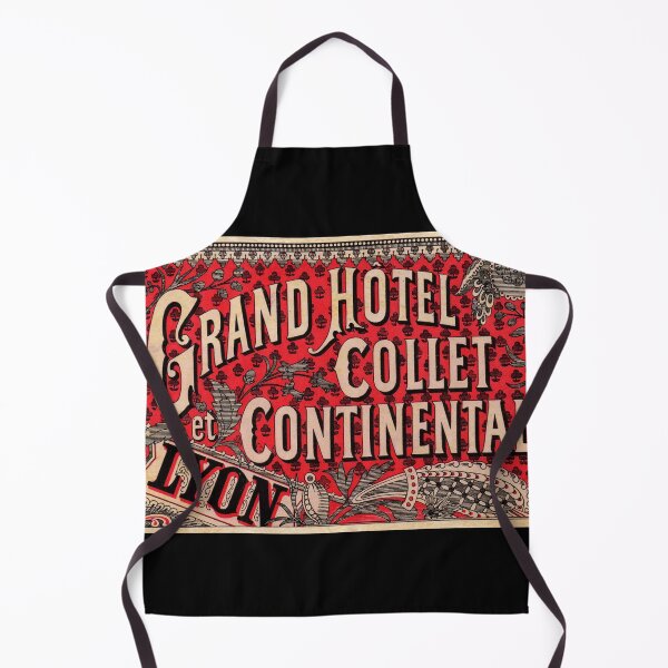 Item preview, France - Lyon - Grand Hotel Continental - Vintage Luggage Label designed and sold by imageresource.