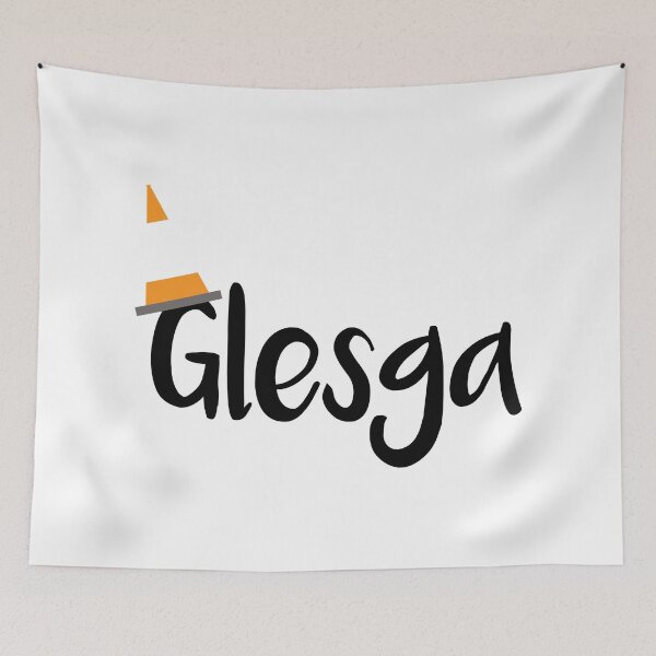 Item preview, Glesga Orange Traffic Cone Design designed and sold by MacPean.