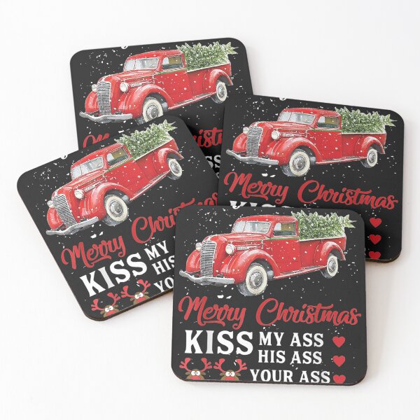 Item preview, Merry Christmas Kiss My Ass Your Ass Funny designed and sold by palaelica.
