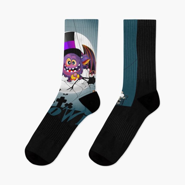 Item preview, The Brokos on Halloween over the graveyard designed and sold by simonsitos.