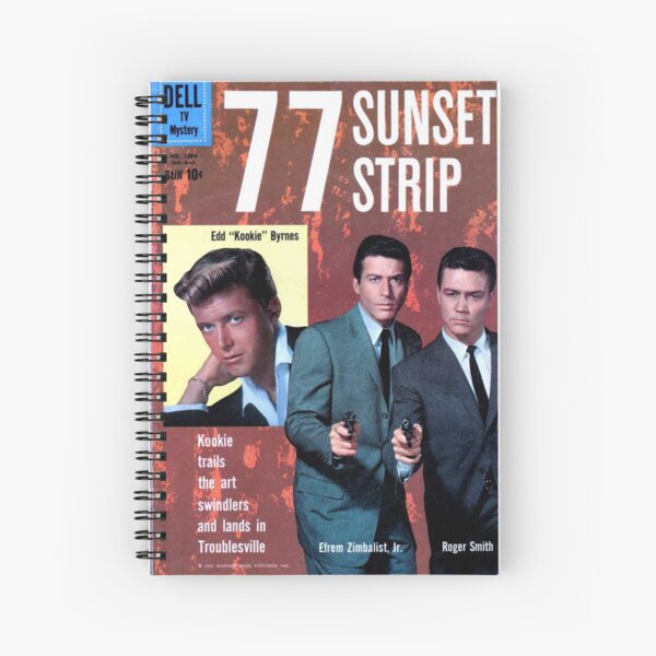 77 Sunset Strip Spiral Notebook