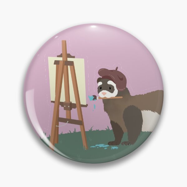 Item preview, A Painter Ferret designed and sold by Willow-Star.
