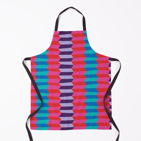 Item preview, Abstract pattern with stripes in red and pink designed and sold by Pia Kolle.
