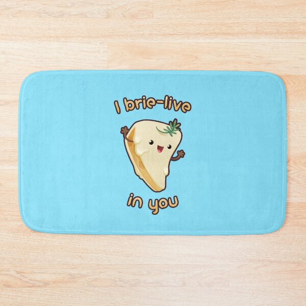 Item preview, Brie Cheese Pun I Believe In You designed and sold by supermara.