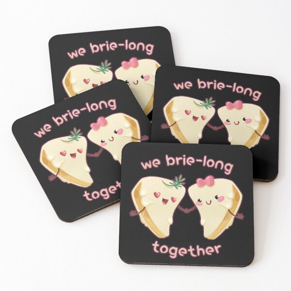 Item preview, Brie Cheese Love Pun designed and sold by supermara.