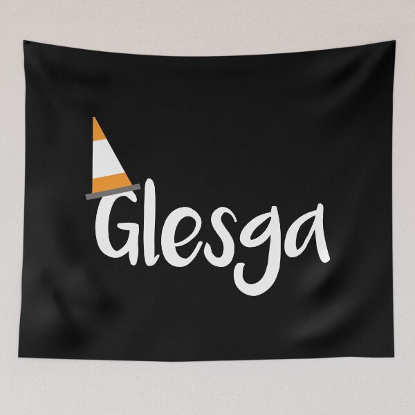 Item preview, Glesga Orange Traffic Cone Design designed and sold by MacPean.