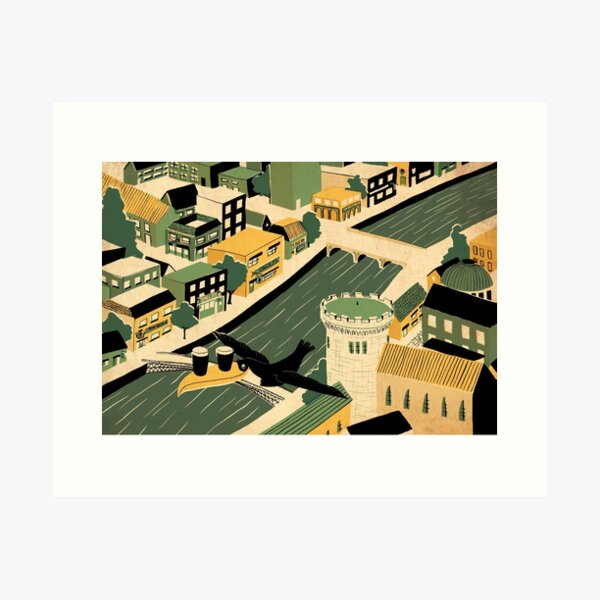 Dublin Art Print