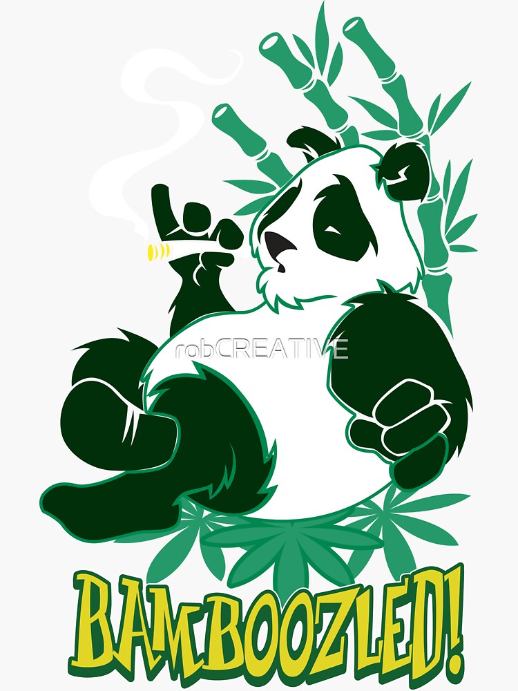 "Bamboozled!" Sticker by robCREATIVE Redbubble