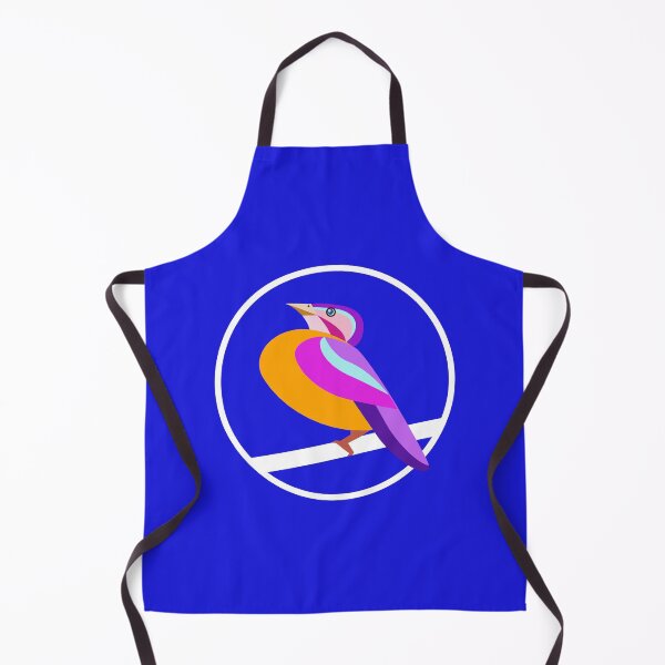 Item preview, A Little Proud Bird in Blue Purple designed and sold by Moyanana.