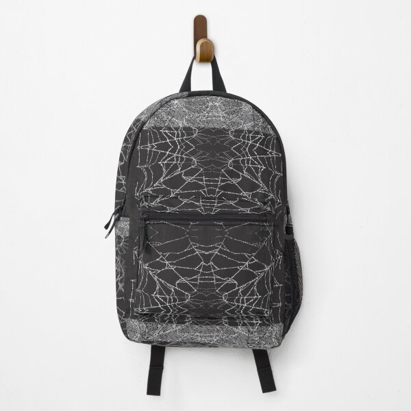 Item preview, Macro White Spider Web Pattern Design designed and sold by Adina Dedu.