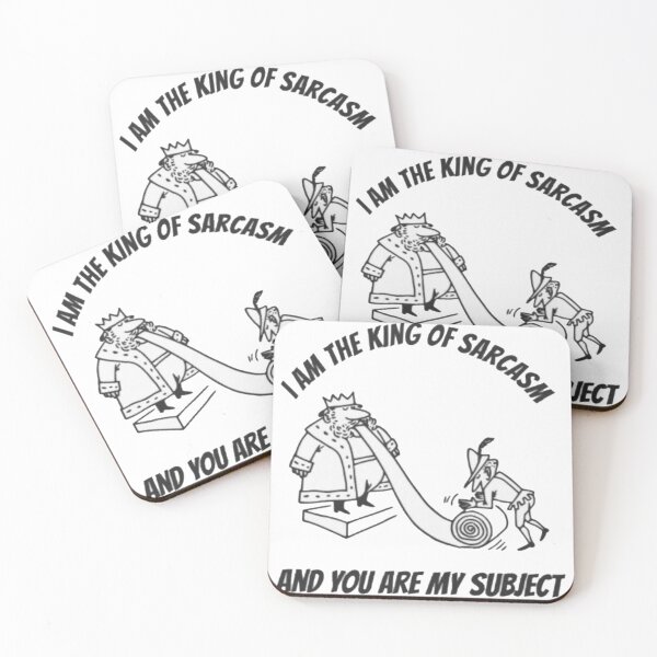 Item preview, Soy el rey del sarcasmo designed and sold by ShajenDesigns.