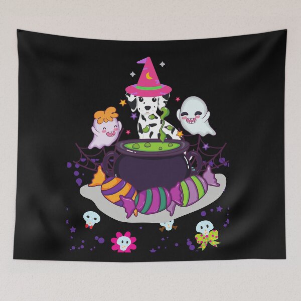 Item preview, Dog Meme Cute Dalmatian Halloween designed and sold by Simona Balan.