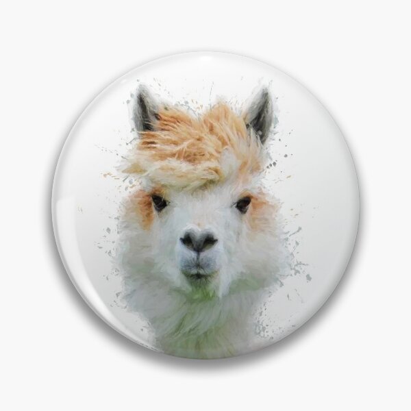 Item preview, Alpaca watercolor animals nursery decor designed and sold by DelzStudio.