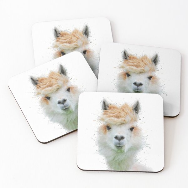 Item preview, Alpaca watercolor animals nursery decor designed and sold by DelzStudio.