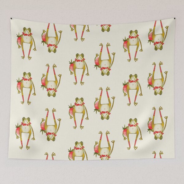 Item preview, Strawberry frog designed and sold by MyYellowBird.