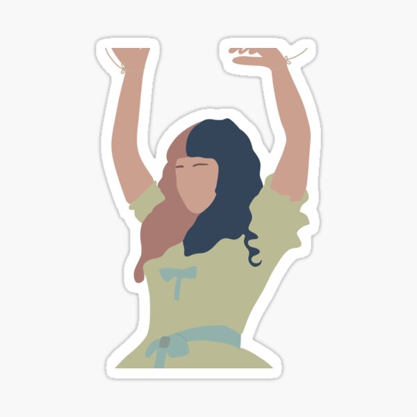 Melanie Martinez Music Stickers Redbubble - cry baby melanie martinez roblox music video