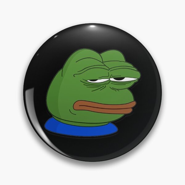 Item preview, Pepe the frog meme jaded designed and sold by Omeris.