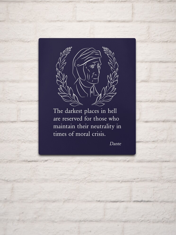 Dante Quote, The Divine Comedy, Inferno, Canto 3 | Poster